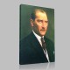 Renkli Atatürk Resimleri 15 Kanvas Tablo