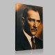Renkli Atatürk Resimleri 24 Kanvas Tablo