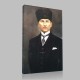 Renkli Atatürk Resimleri 32 Kanvas Tablo
