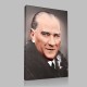 Renkli Atatürk Resimleri 34 Kanvas Tablo