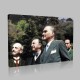 Renkli Atatürk Resimleri 345 Kanvas Tablo