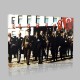 Renkli Atatürk Resimleri 394 Kanvas Tablo
