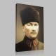 Renkli Atatürk Resimleri 407 Kanvas Tablo