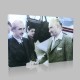 Renkli Atatürk Resimleri 52 Kanvas Tablo