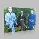 Renkli Atatürk Resimleri 57 Kanvas Tablo