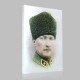 Renkli Atatürk Resimleri 8 Kanvas Tablo