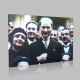 Renkli Atatürk Resimleri 87 Kanvas Tablo