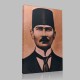 Siyah Beyaz Atatürk Resimleri  134 Kanvas Tablo