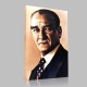 Siyah Beyaz Atatürk Resimleri  151 Kanvas Tablo