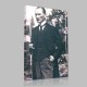 Siyah Beyaz Atatürk Resimleri  181 Kanvas Tablo