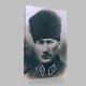 Siyah Beyaz Atatürk Resimleri  193 Kanvas Tablo