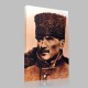 Siyah Beyaz Atatürk Resimleri  208 Kanvas Tablo