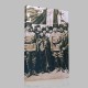 Siyah Beyaz Atatürk Resimleri  220 Kanvas Tablo