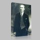 Siyah Beyaz Atatürk Resimleri  224 Kanvas Tablo