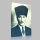 Siyah Beyaz Atatürk Resimleri  227 Kanvas Tablo