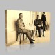 Siyah Beyaz Atatürk Resimleri  231 Kanvas Tablo