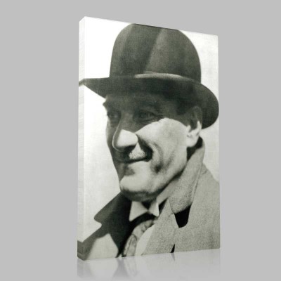 Siyah Beyaz Atatürk Resimleri  234 Kanvas Tablo