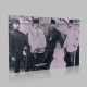 Siyah Beyaz Atatürk Resimleri  24 Kanvas Tablo