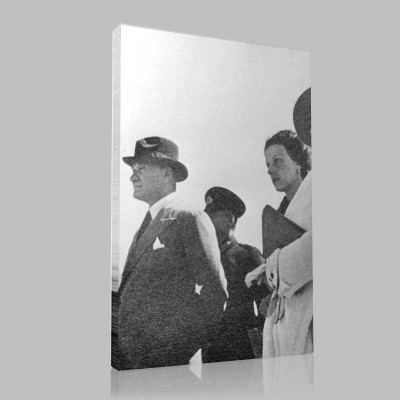 Siyah Beyaz Atatürk Resimleri  246 Kanvas Tablo