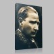 Siyah Beyaz Atatürk Resimleri  258 Kanvas Tablo