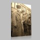 Siyah Beyaz Atatürk Resimleri  259 Kanvas Tablo