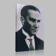 Siyah Beyaz Atatürk Resimleri  319 Kanvas Tablo