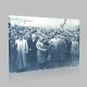 Siyah Beyaz Atatürk Resimleri  369 Kanvas Tablo