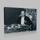 Siyah Beyaz Atatürk Resimleri  377 Kanvas Tablo