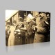 Siyah Beyaz Atatürk Resimleri  380 Kanvas Tablo