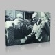Siyah Beyaz Atatürk Resimleri  389 Kanvas Tablo