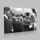 Siyah Beyaz Atatürk Resimleri  394 Kanvas Tablo