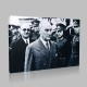 Siyah Beyaz Atatürk Resimleri  406 Kanvas Tablo