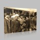 Siyah Beyaz Atatürk Resimleri  424 Kanvas Tablo