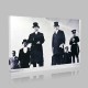 Siyah Beyaz Atatürk Resimleri  426 Kanvas Tablo