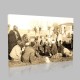 Siyah Beyaz Atatürk Resimleri  457 Kanvas Tablo