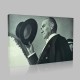 Siyah Beyaz Atatürk Resimleri  463 Kanvas Tablo