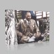 Siyah Beyaz Atatürk Resimleri  484 Kanvas Tablo