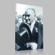 Siyah Beyaz Atatürk Resimleri  498 Kanvas Tablo