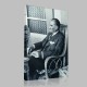 Siyah Beyaz Atatürk Resimleri  508 Kanvas Tablo