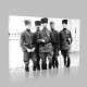 Siyah Beyaz Atatürk Resimleri  515 Kanvas Tablo