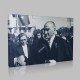 Siyah Beyaz Atatürk Resimleri  519 Kanvas Tablo