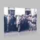 Siyah Beyaz Atatürk Resimleri  52 Kanvas Tablo