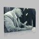 Siyah Beyaz Atatürk Resimleri  533 Kanvas Tablo