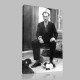 Siyah Beyaz Atatürk Resimleri  540 Kanvas Tablo