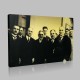 Siyah Beyaz Atatürk Resimleri  541 Kanvas Tablo