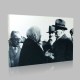 Siyah Beyaz Atatürk Resimleri  547 Kanvas Tablo