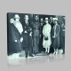 Siyah Beyaz Atatürk Resimleri  565 Kanvas Tablo