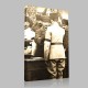 Siyah Beyaz Atatürk Resimleri  602 Kanvas Tablo