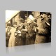 Siyah Beyaz Atatürk Resimleri  636 Kanvas Tablo