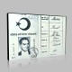 Siyah Beyaz Atatürk Resimleri  650 Kanvas Tablo
